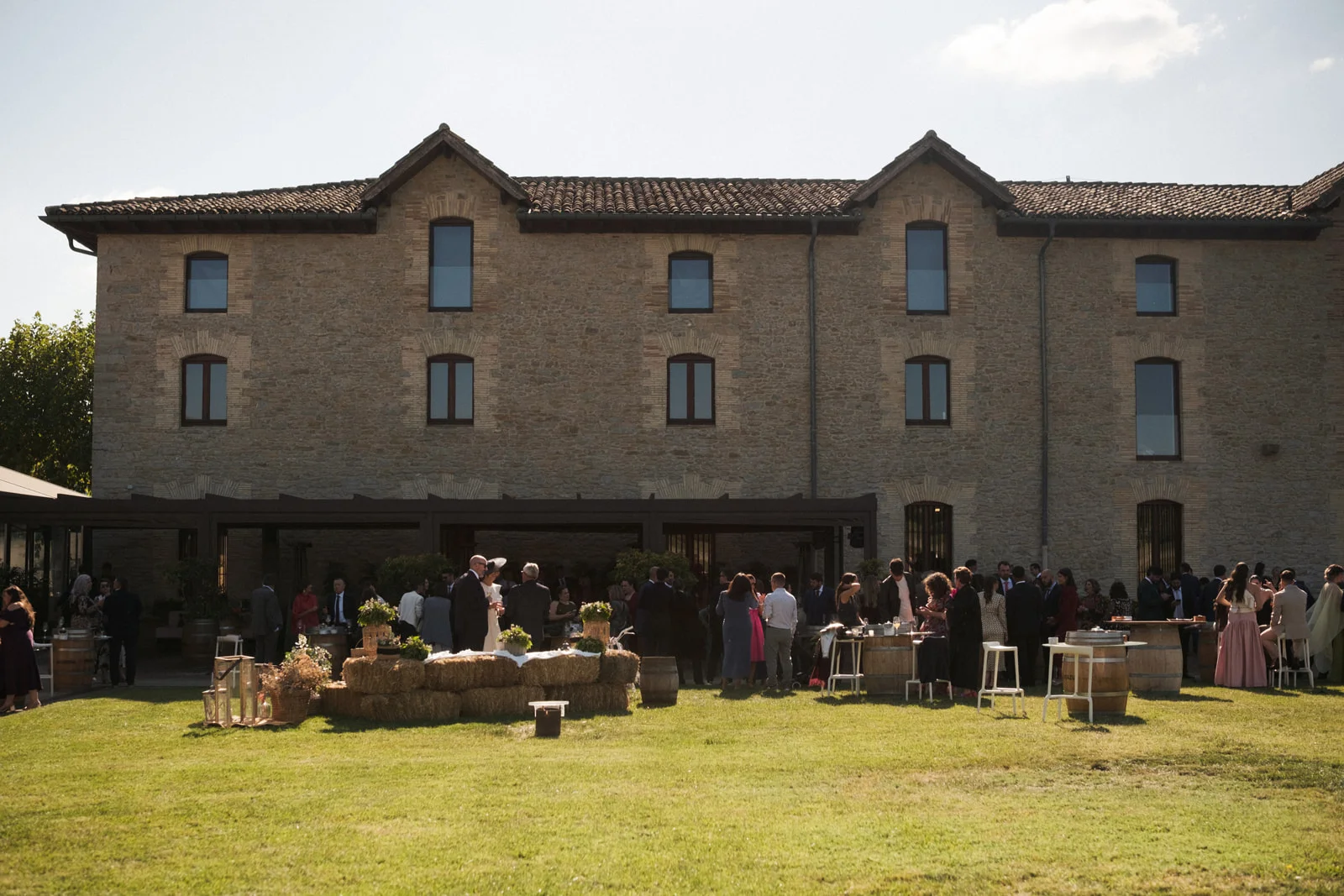 La carpa y los jardines